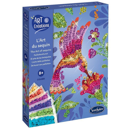 L'Art du Sequin, Colibri - SentoSphère