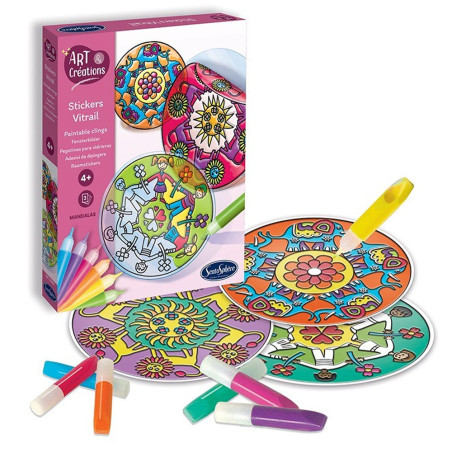 Stickers Vitrail, Mandalas - SentoSphère