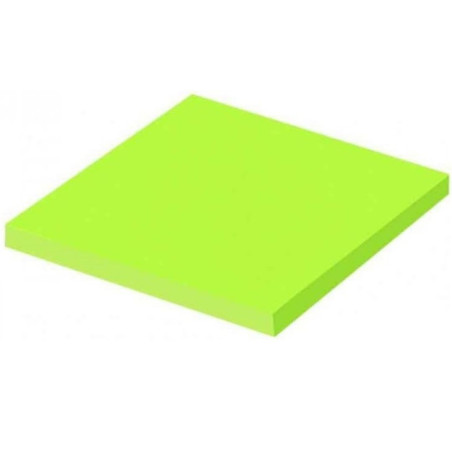 Stick Notes Fluo Vert JINXIN 100 Feuilles 75×75 Mm