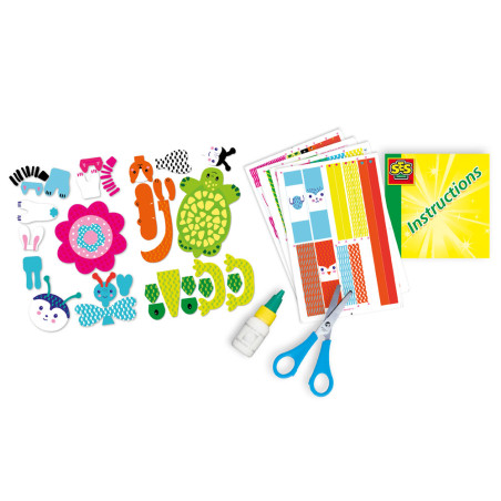 Tableau Mosaïque Avec Cartes - Ses Creative