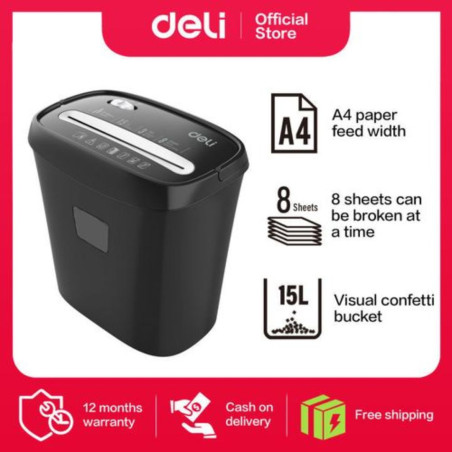 Destructeur De Papier Deli-E9947
