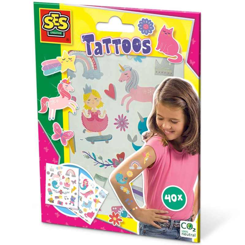 Tatouages Pour Enfants, Contes de Fées - Ses Creative