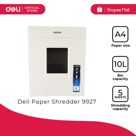 Destructeur De Papier Deli-E9927