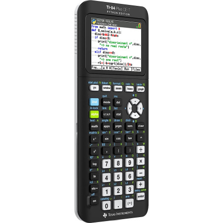 Calculatrice Graphique Texas Instruments TI-84 Plus CE-T Python Edition Graphing Calculator