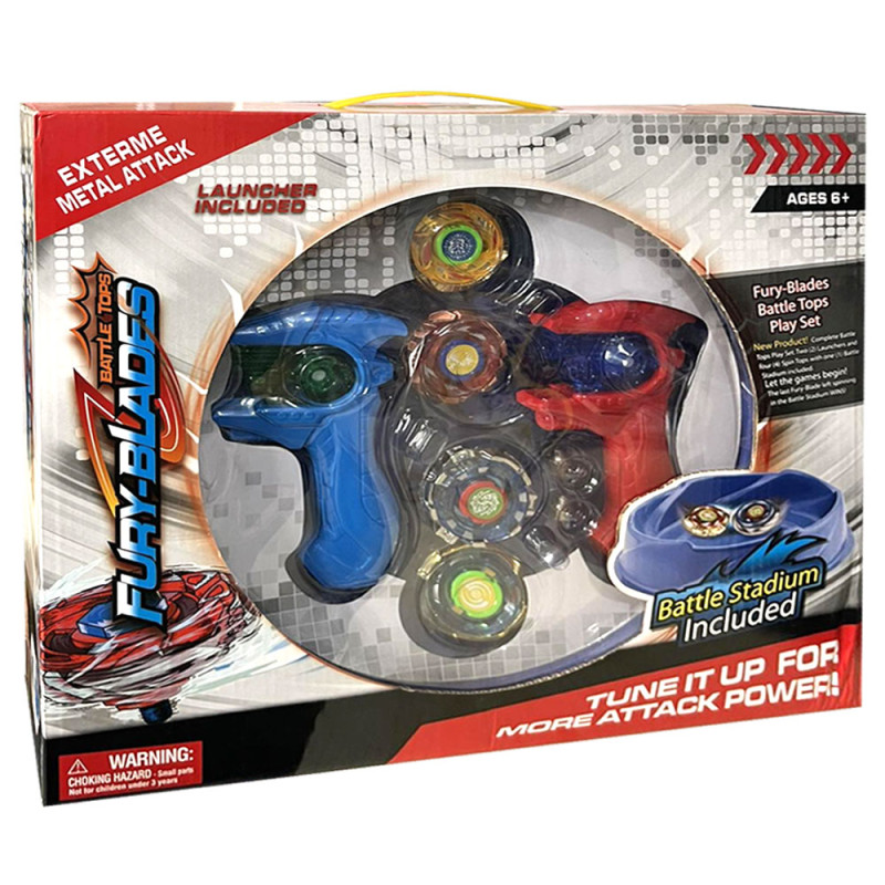 Coffret Toupie Beyblade Fury-Blades - Réf.1961219