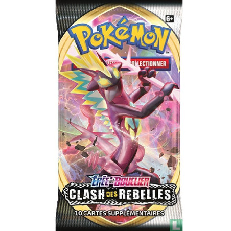 10 Cartes à Collectionner Pokémon : Epée et Bouclier : Clash des Rebelles Booster EB02