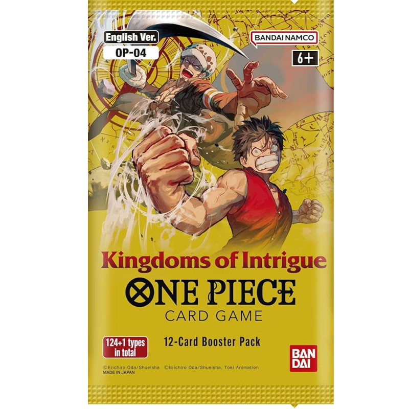 12 Cartes à Collectionner One Piece : Kingdom Of Intrigue Booster OP-04