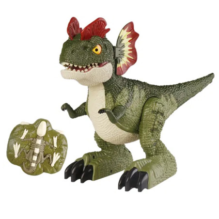 Dinosaure Télécommandé Mine Aosga Dino avec Pulvérisation de Rugissement Léger et Détection Tactile