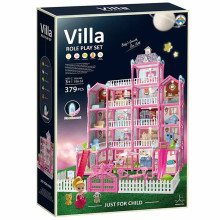 Villa d'assemblage lumineuse DIY - 379 pièces