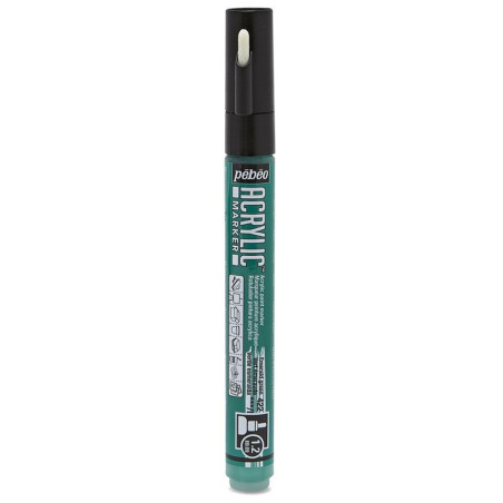Marqueur Acrylique Multi-Support 1.2mm, Vert Emeraude - Pébéo