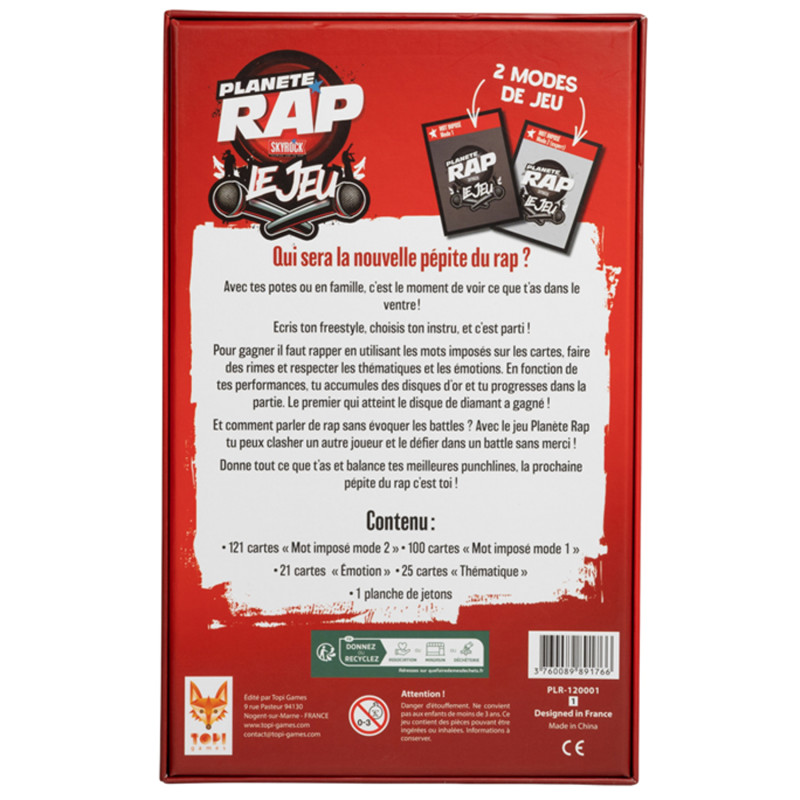 Jeu Planète RAP : Qui Sera le Roi de l'Impro ?