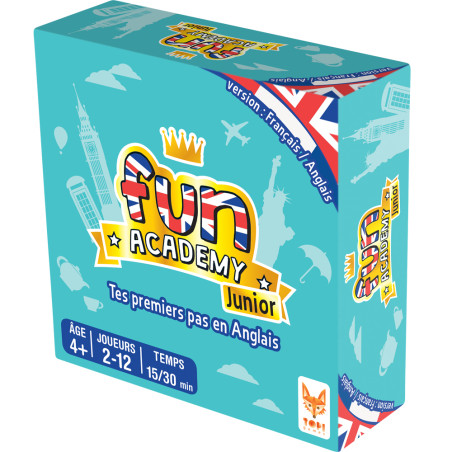 Jeu Fun Academy Junior : Tes premiers pas en Anglais