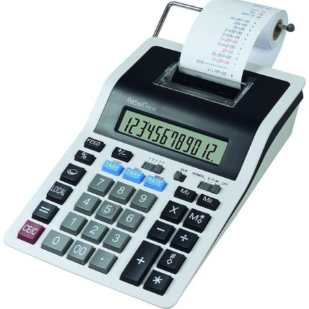 Calculatrice À Ruban Rebell PDC20 12 Chiffres