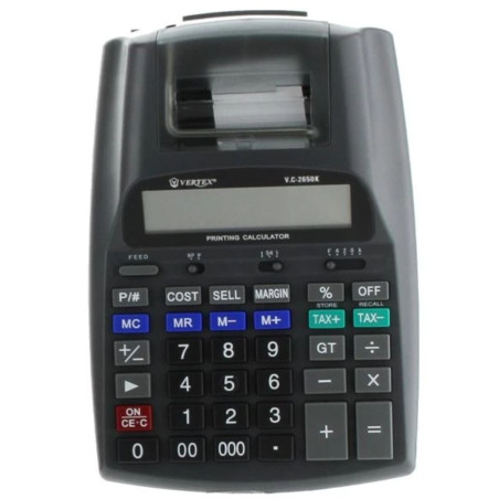 Calculatrice À Ruban Vertex V.C-2650 k 12 Chiffres