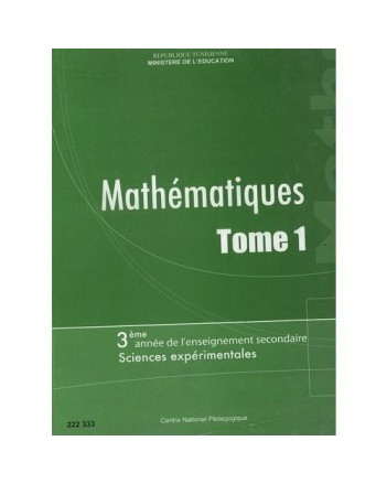 3S/ MATHEMATIQUE SC.EXP T1