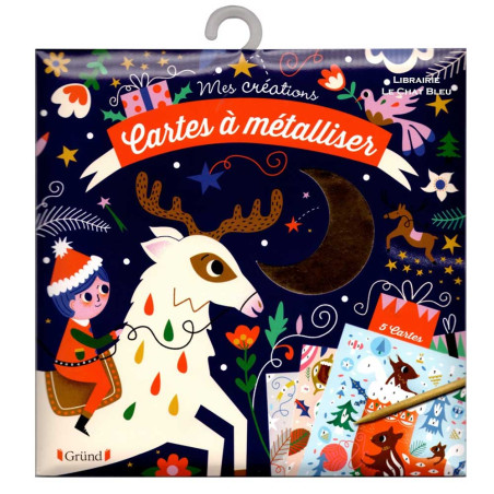 Mes Céations, Cartes à Métalliser De Noël - Gründ