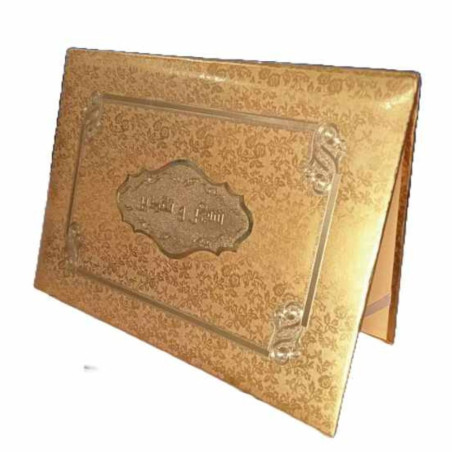 Porte Certificat Rose Mosaïque Fleurs