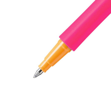 Stylo Roller Point-Visco 0.5mm, Rose - Stabilo