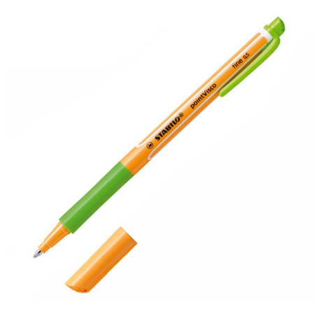 Stylo Roller Point-Visco 0.5mm, Vert Clair - Stabilo