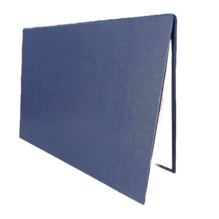 Porte-Certificat/Porte-Diplome A4 Bleu cartonné