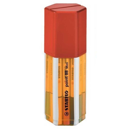 Mini Box De 18 Stylos Feutre Pointe Fine 88 - Stabilo