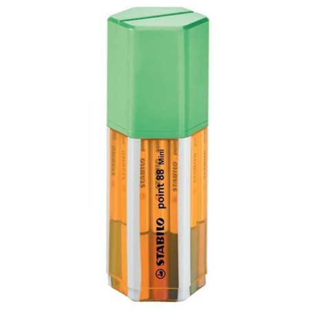 Mini Box De 18 Stylos Feutre Pointe Fine 88 - Stabilo