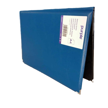 Porte Certificat/Porte Diplôme avec Mousse Essential Purple