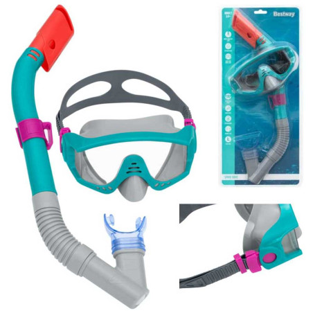 Masque De Plongée Avec Tuba, Bestway - Réf.24068