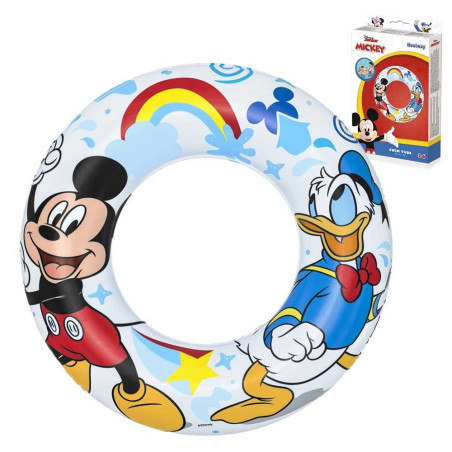 Bouée Gonflable Mickey Mouse 56 cm, Bestway - Réf.91004