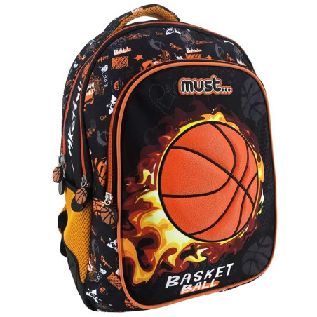 Sac à Dos MUST Basketball 25L pour Ecoliers - Réf.585564