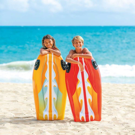Body Board Gonflable Avec Poignets, Intex - Réf.58165NP