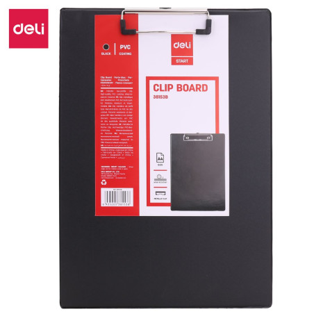 Porte-Bloc Simple A4 Deli - Réf. E38153B Noir