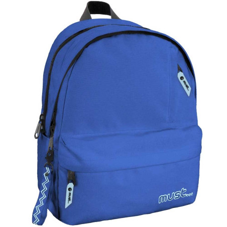 Sac à Dos MUST Monochrome Plus Collège/Lycée 25L 2 Compartiments - Réf.585972