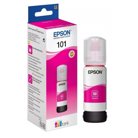 Bouteille D'encre Originale Epson EcoTank 101/ Magenta