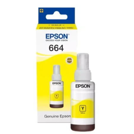 Bouteille D'encre Originale Epson EcoTank T6644/Jaune