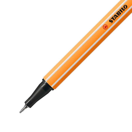Stylo Feutre Pointe Fine 88 Gris Clair - Stabilo
