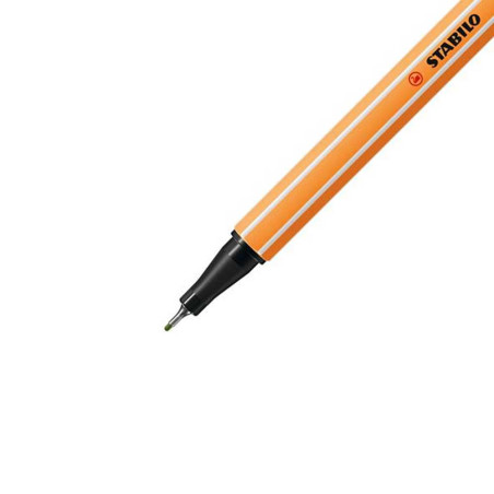 Stylo Feutre Pointe Fine 88 Vert Mousse - Stabilo