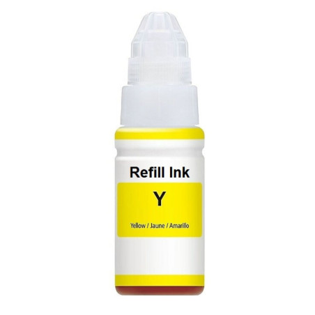 Bouteille D'Encre Adaptable Canon Refill Ink 70ML Yellow