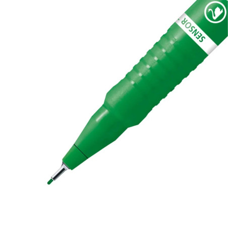 Stylo Feutre Pointe Fine Sensor F, Vert - Stabilo