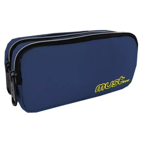Trousse MUST Monochrome Plus Bleu Marine 2 compartiments - Réf.584957