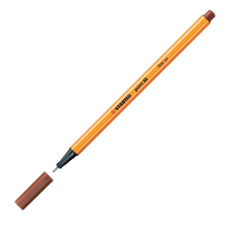 Stylo Feutre Pointe Fine 88 Sanguine - Stabilo