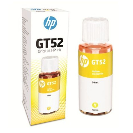 Bouteille D'Encre Originale HP GT52 Jaune