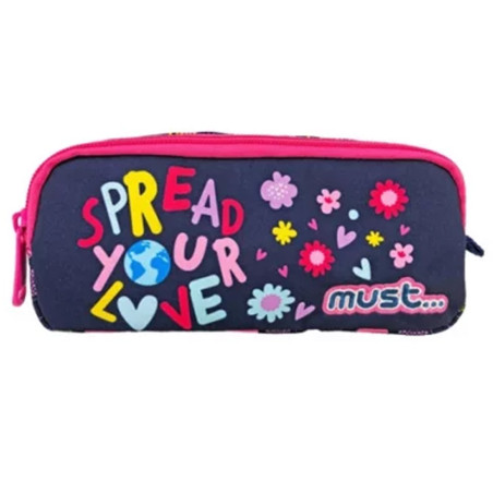 Trousse MUST Energy Spread Your Love 2 compartiments - Réf.585551