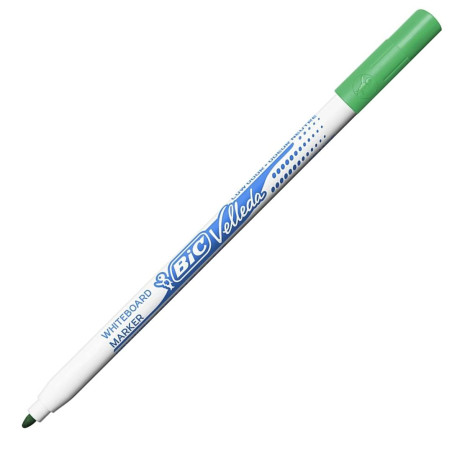 Marqueur Ardoise Effaçable Pointe Fine Velleda, Vert - Bic