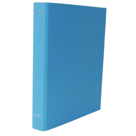 Classeur Rigide 4 Anneaux Dos 40 Mm Pastel Bleu