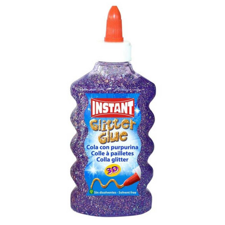 Colle Liquide Pailletée Glitter,180ml - Instant