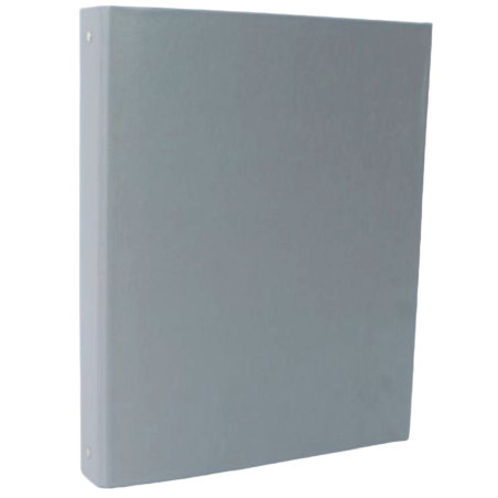 Classeur Rigide 4 Anneaux Dos 40 Mm ESSENTIAL Gris