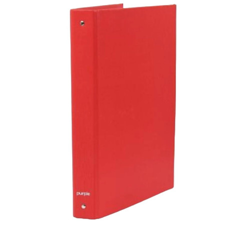 Classeur Rigide 4 Anneaux Dos 40 Mm ESSENTIAL Rouge