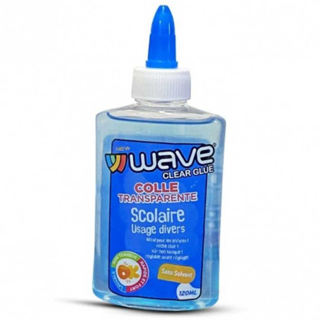 Colle Liquide Transparent 120 ml - Wave