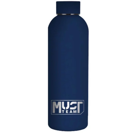 Bouteille à Eau Isotherme MUST en Acier Inoxydable avec finition en caoutchouc 500ml - Réf.585752